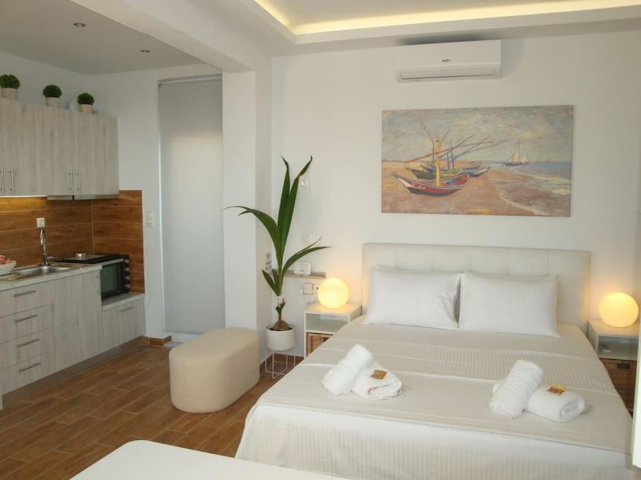 Centre Penthouse With Seaview Daire Kandiye Dış mekan fotoğraf