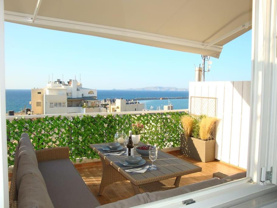 Centre Penthouse With Seaview Daire Kandiye Dış mekan fotoğraf